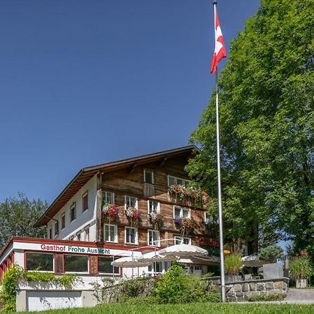 Hotel Frohe Aussicht Weissbad Exterior foto