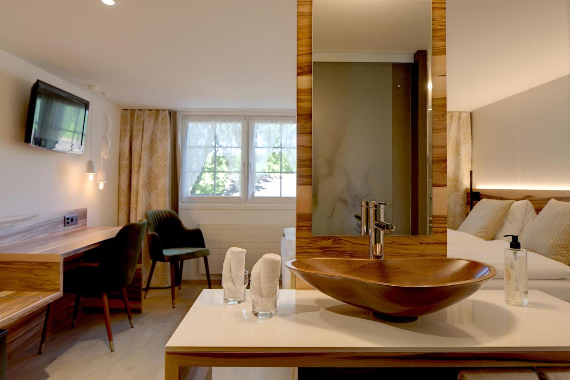 Hotel Frohe Aussicht Weissbad Zimmer foto